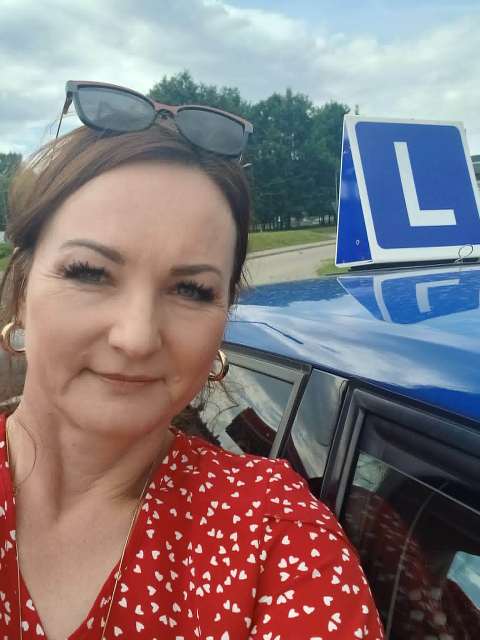 Olga Sowa, instruktorka nauki jazdy
